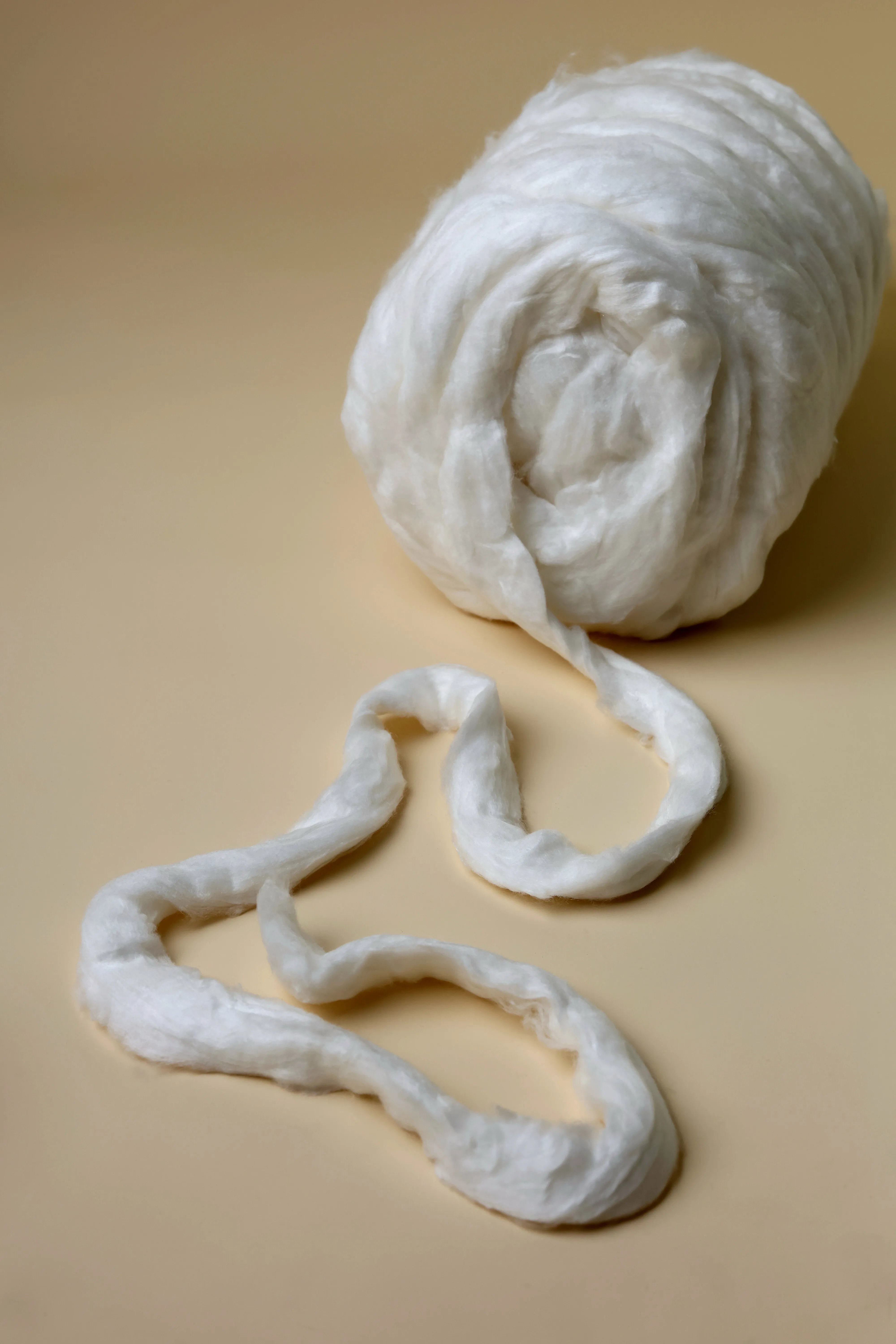 Hairdressing cotton wool